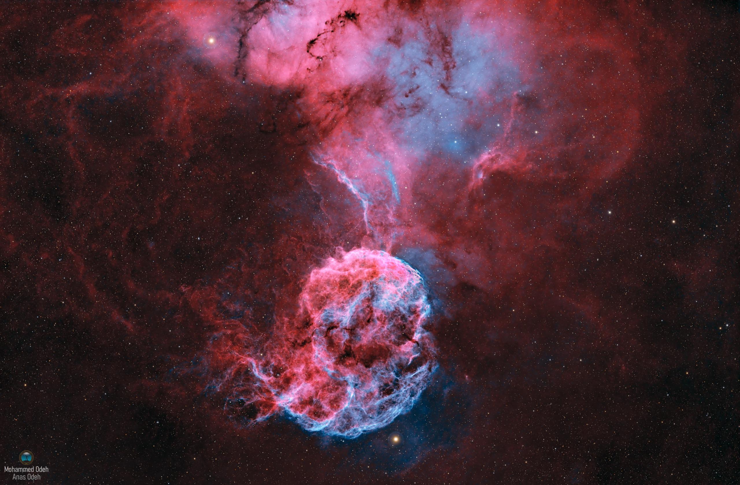 يبعد عنا 5 آلاف سنة ضوئية..تصوير «قنديل البحر» في سماء أبوظبي